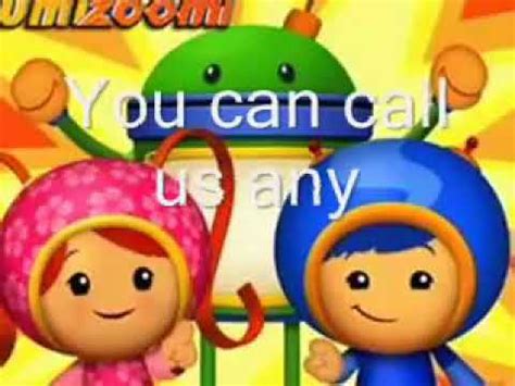 You can. . Team umizoomi theme song lyrics